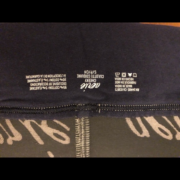 Aerie Dark Blue Thick Banded Set - Picture 4 of 4